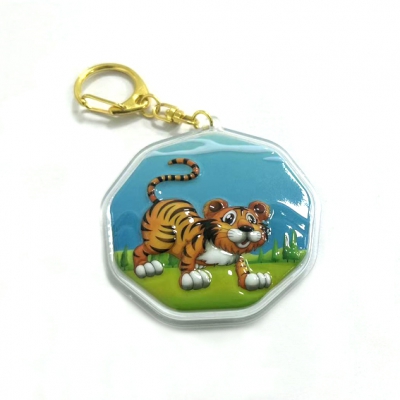 3D浮雕亚克力钥匙扣1