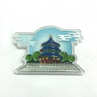 3D浮雕亚克力冰箱贴6